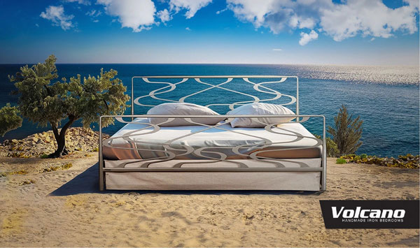 The Art of Iron: VOLCANO Handmade Iron Bedrooms