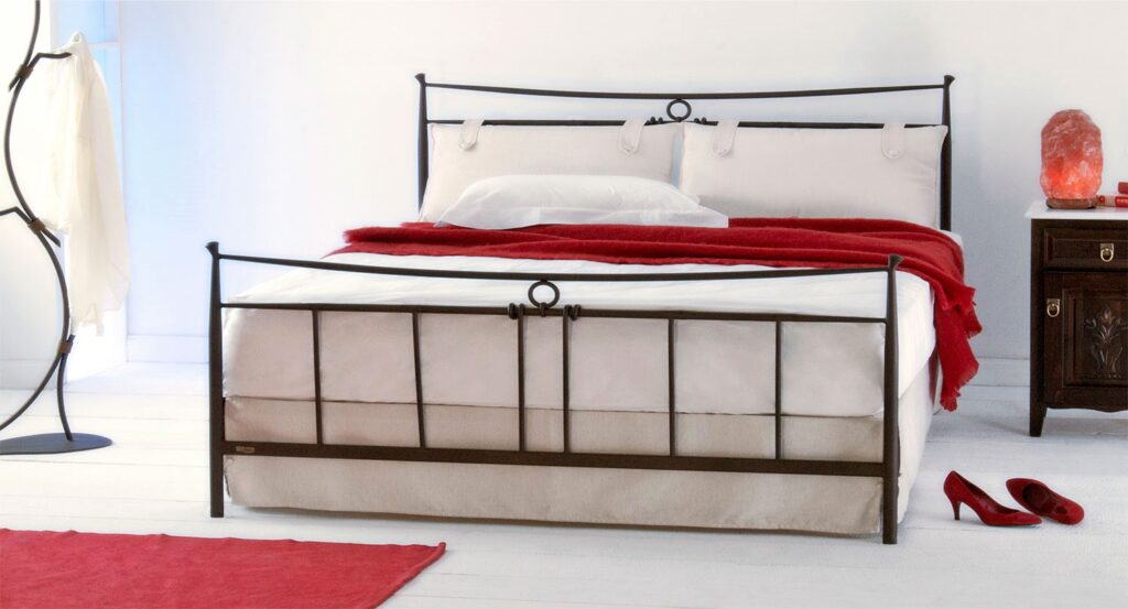 metal handmade bed