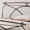 Elegant metal bed