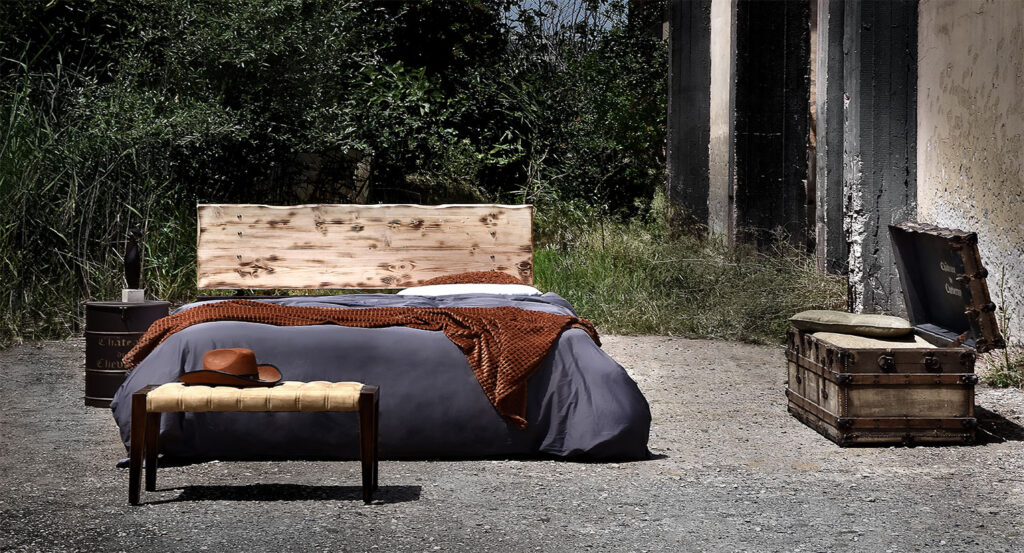 industrial metal bed