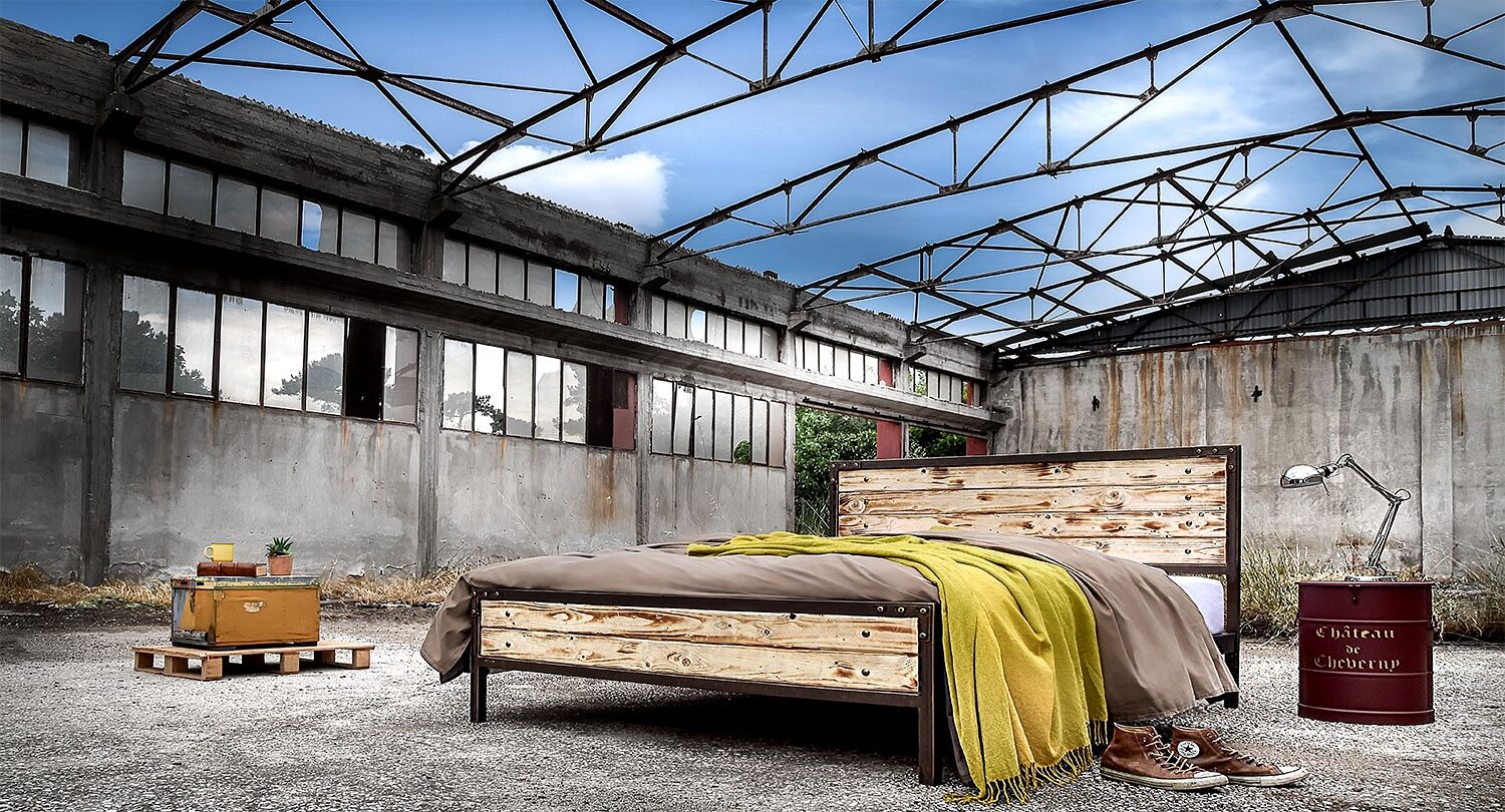 Letti in Stile Industriale: Una Tendenza che unisce Funzionalità e Estetica