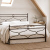 Letto Artigianale NEMESIS in ferro – Eleganza moderna con dettagli senza tempo