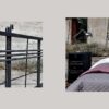 industrial metal bed frame