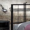 industrial metal bed frame
