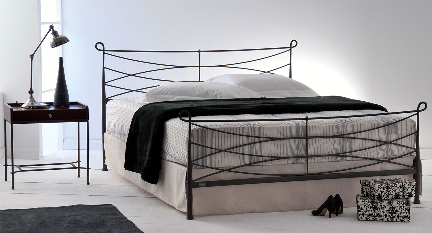 Διπλό κρεβάτι μεταλλικό κλασσικό TOXO