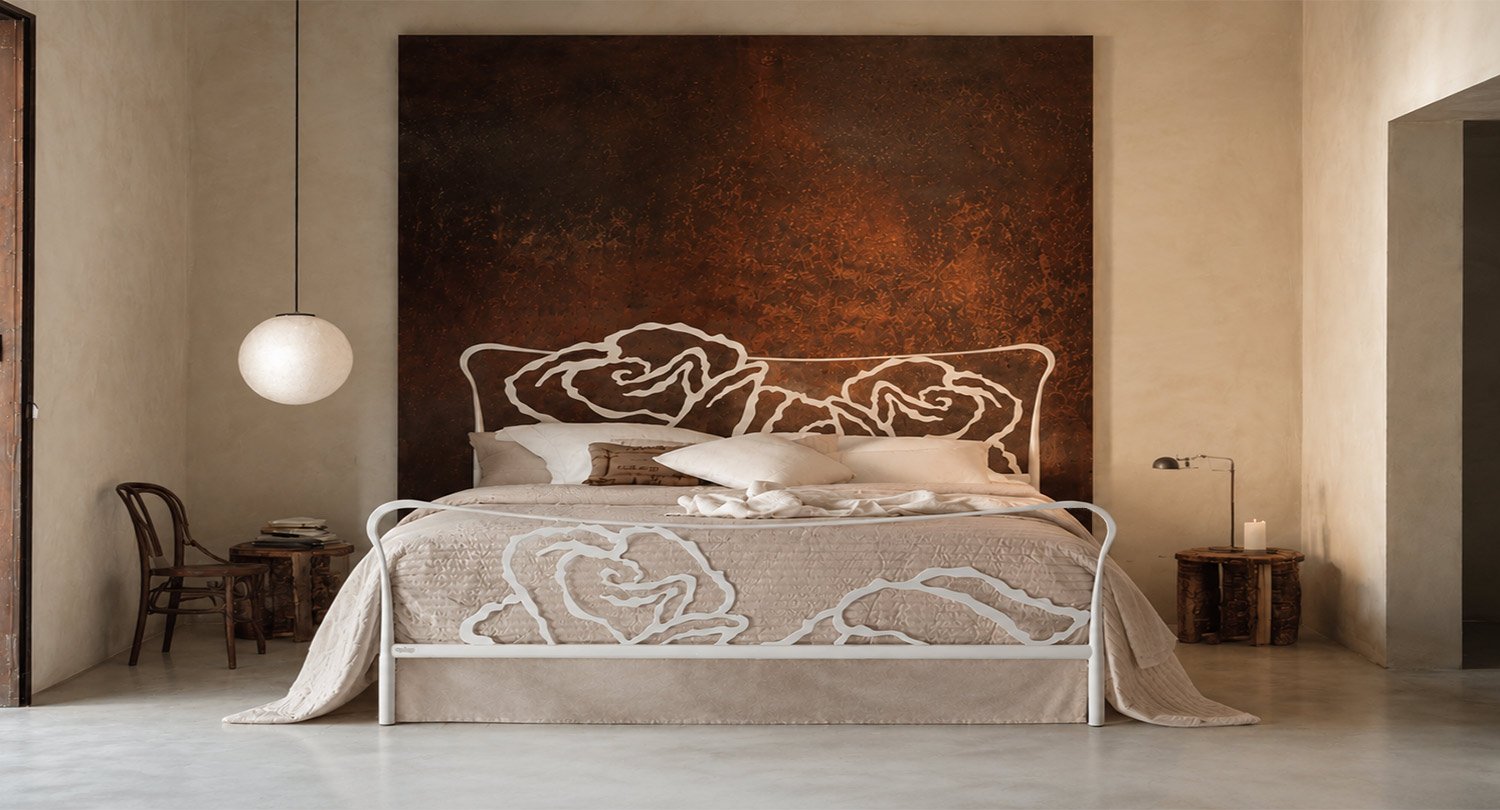 Letto in Ferro Battuto Artigianale ROSE – Eleganza senza Tempo per la Tua Camera da Letto - immagine 12