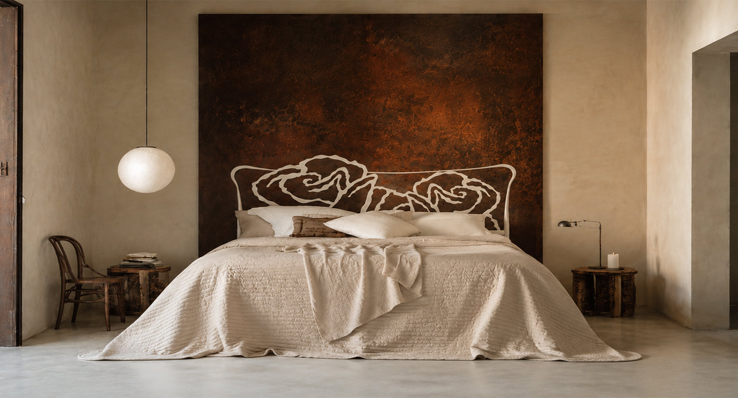 Letto in Ferro Battuto Artigianale ROSE – Eleganza senza Tempo per la Tua Camera da Letto - immagine 15