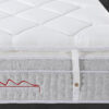 Materasso anatomico HYPNOTIC con molle insacchettate 7 zone e topper Nano Pocket Eco Memory Foam