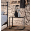 Comodino in Ferro Massiccio KIVOS | 100% Design a Cubo