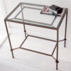 Glass bedside table PENELOPE Mod.02 -02