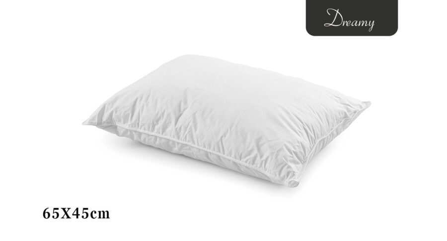Abbandonati al sonno con Cuscino per Dormire DREAMY – un cuscino di lusso che unisce comfort, naturalezza ed ergonomia.