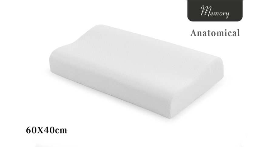 Il cuscino per dormire Memory Anatomico è realizzato in Memory Foam di alta qualità, un materiale che si adatta lentamente ai movimenti del corpo