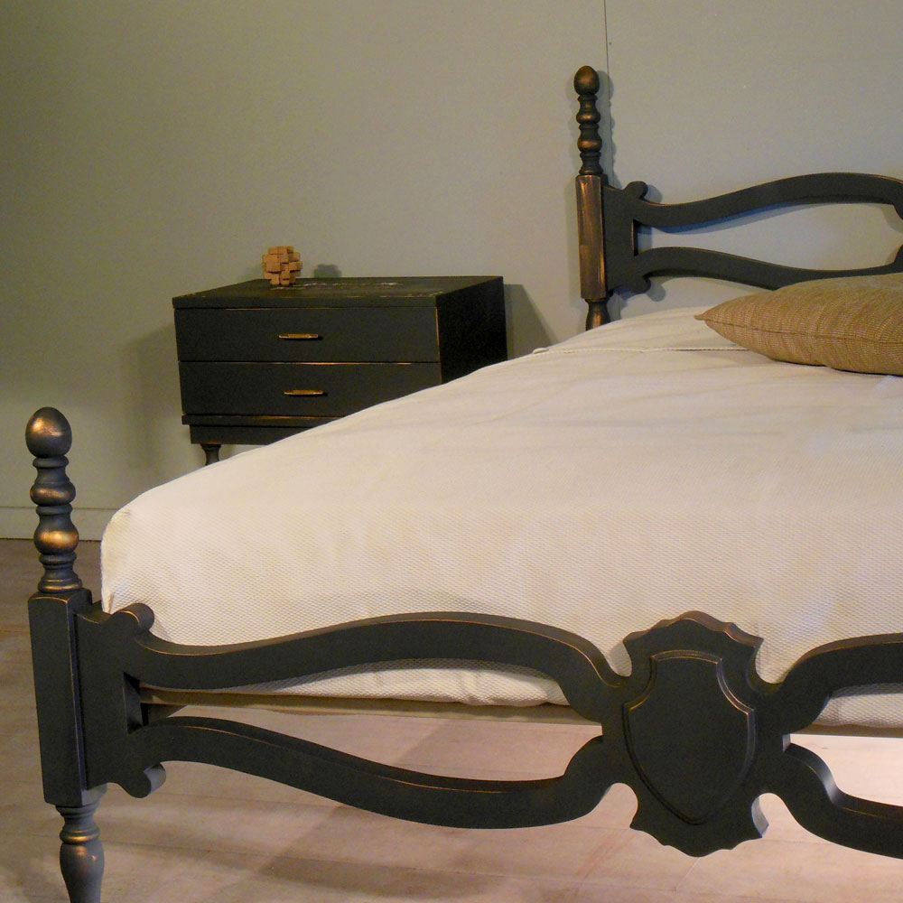 Κρεβάτι Vintage με Ορθοπεδικό Στρώμα No.216