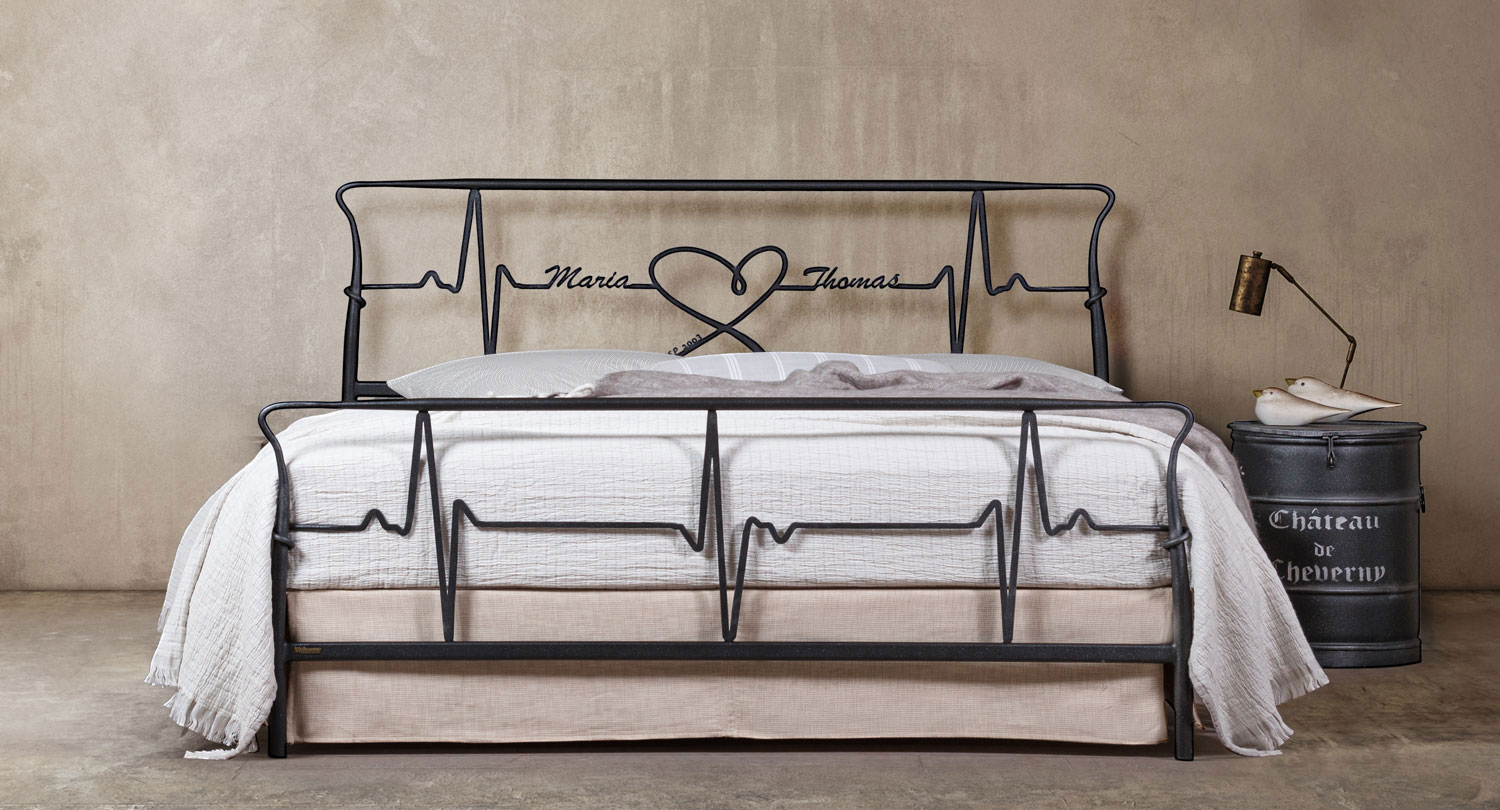 Μεταλλικό Κρεβάτι HEARTBEAT Custom