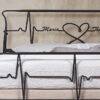 Κάθε Μεταλλικό Κρεβάτι Heartbeat Custom - 100% Χειροποίητο. Είναι μοναδικό με τη δική σας έμπνευση και προσωπικότητα.