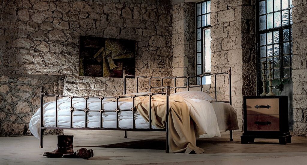 Lit Industriel Vintage Une Touche Authentique pour Votre Chambre 5