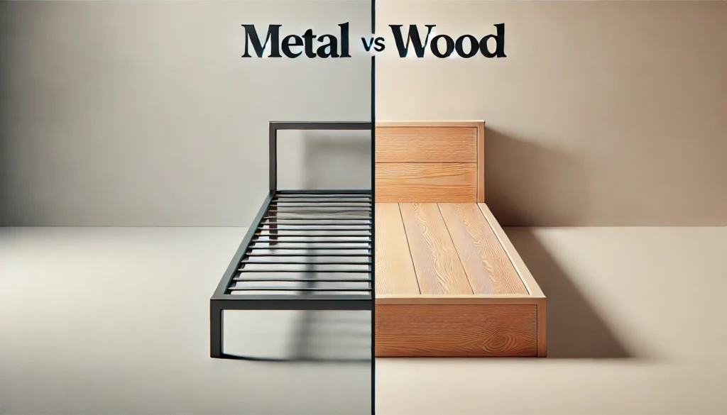 Lit en métal vs lits en bois : Lequel est le meilleur choix ?