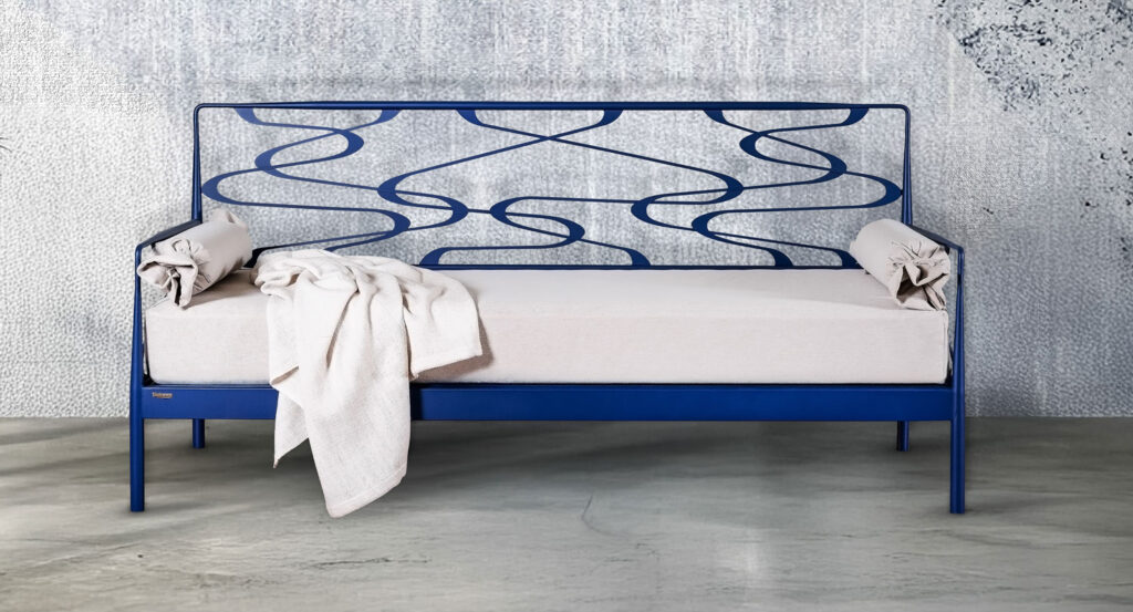 Divano letto in metallo AEGEAN | 100% Design moderno...